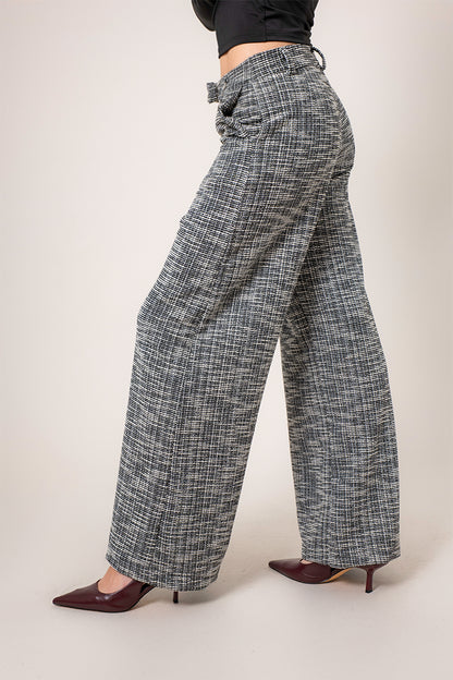 PANTALON WIDE LEG TWEES 6848 ONE