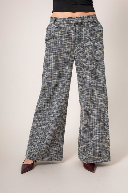 PANTALON WIDE LEG TWEES 6848 ONE