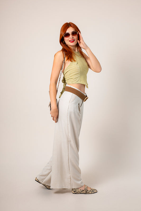 PANTALON WIDE LEG VESTIR 7391.