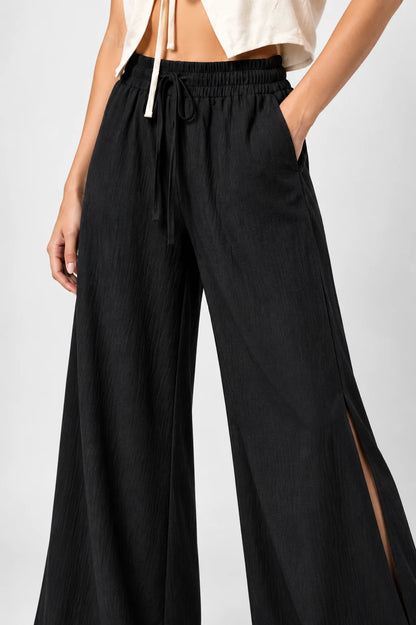 PANTALON FLUIDO ABERTURA G-M 9137