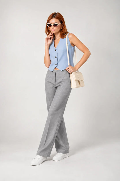 PANTALÓN STRAIGHT VESTIR  B-M 8383