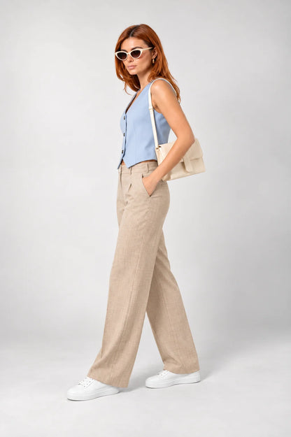PANTALÓN STRAIGHT VESTIR  B-M 8383