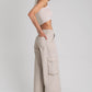 PANTALON WIDE LEG CARGO CANARIAS