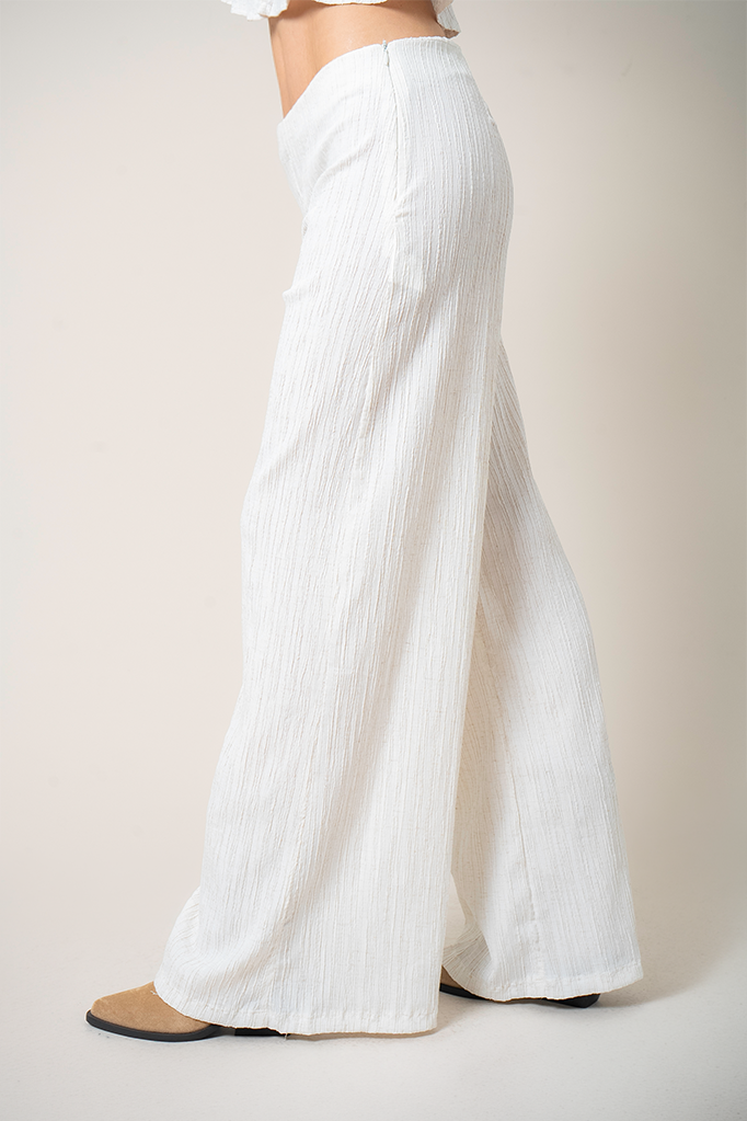 PANTALON WIDE LEG  FLUIDO G - C 8709