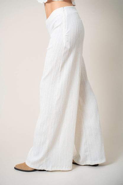 PANTALON WIDE LEG  FLUIDO G - C 8709