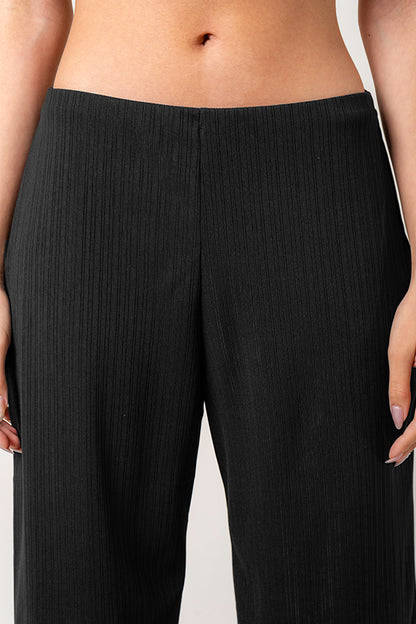 PANTALON WIDE LEG RIB B-M 9086.