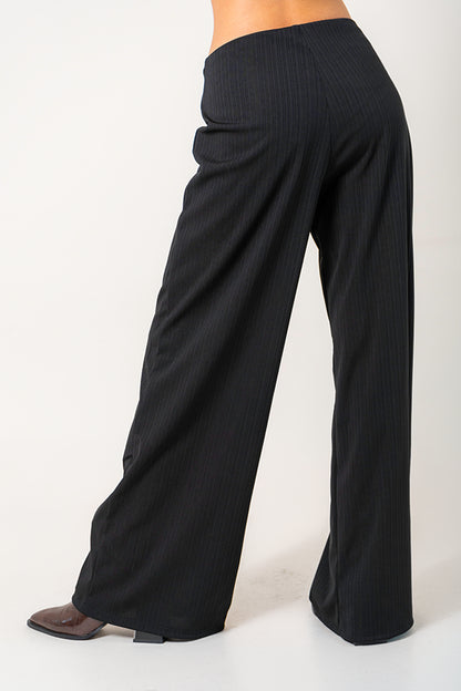 PANTALON WIDE LEG RIB B-M 9086.