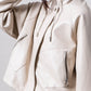 26 CHAQUETA CUELLO ALTO EFECTO PIEL 8750.