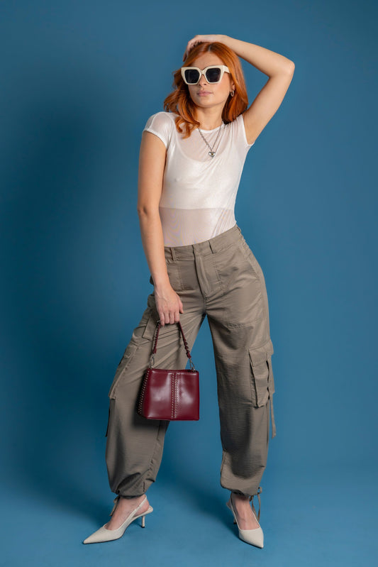 PANTALON PARACHUTE SAFINA ONE