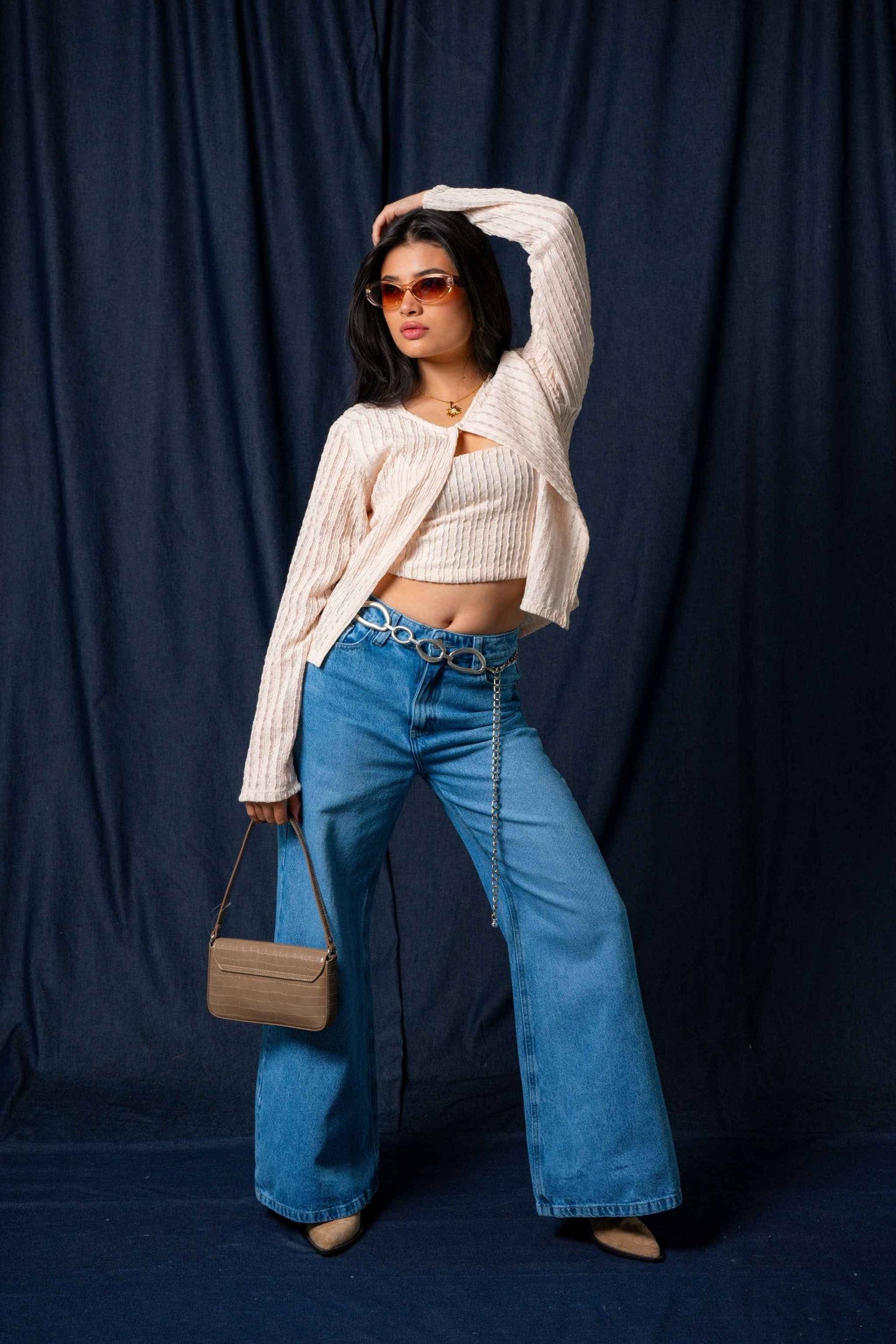CARDIGAN SET TEXTURA E-C 8597