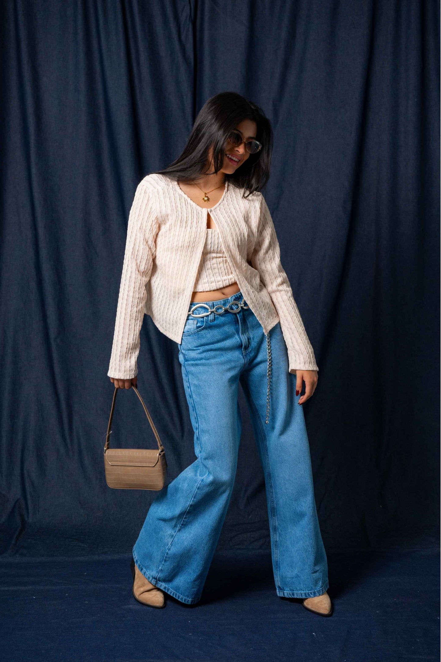 CARDIGAN SET TEXTURA E-C 8597