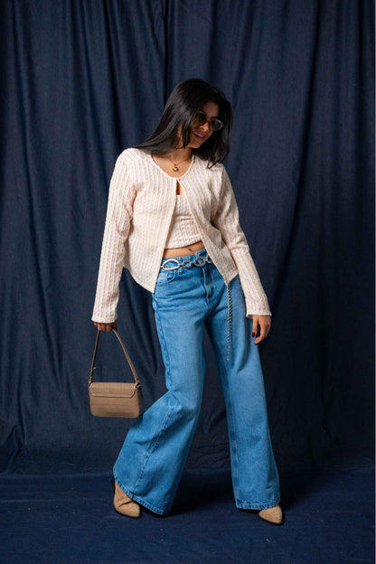 CARDIGAN SET TEXTURA E-C 8597