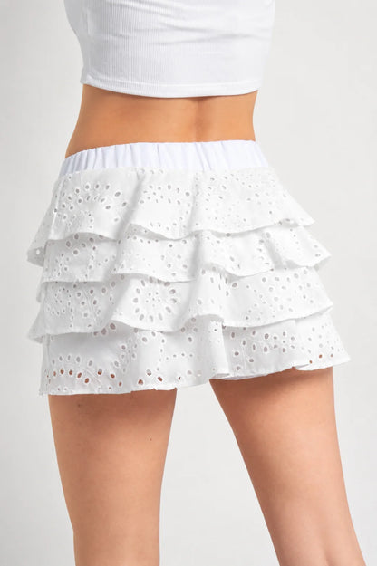 SHORT BOLEROS BORDADO E-C 8233