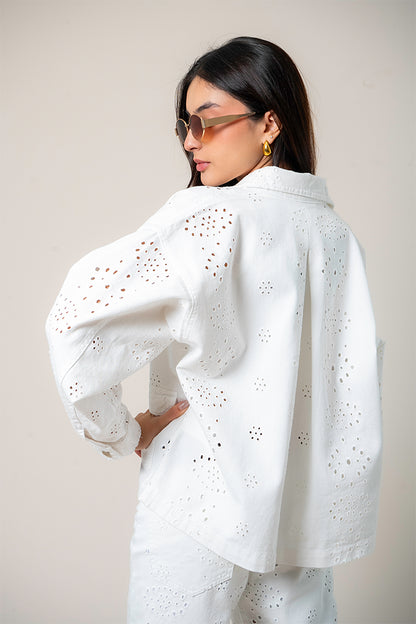 SOBRECAMISA BORDADA G-C 8225