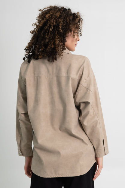 SOBRECAMISA EFECTO PIEL MONETTE