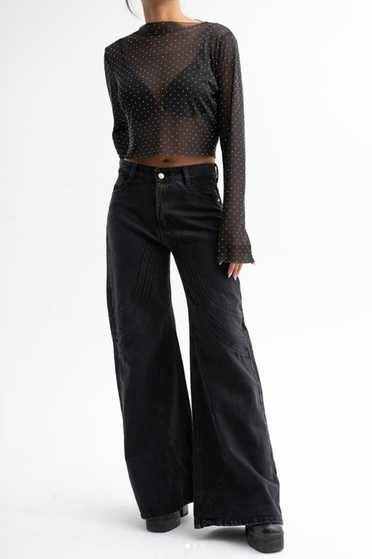 JEANS WIDE LEG CLEVELAND