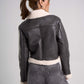 CHAQUETA DOBLE FAZ EFECTO PIEL LIVIGNO