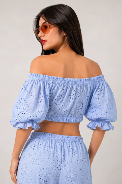 TOP CROP BORDADO E-C 8232