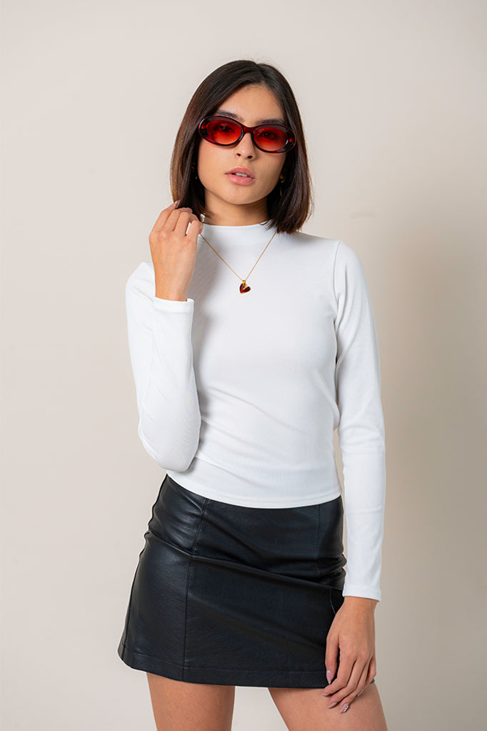 TOP CUELLO ALTO RIB T-F 8718.