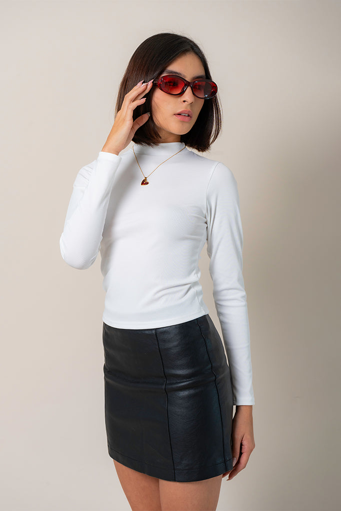 TOP CUELLO ALTO RIB T-F 8718.