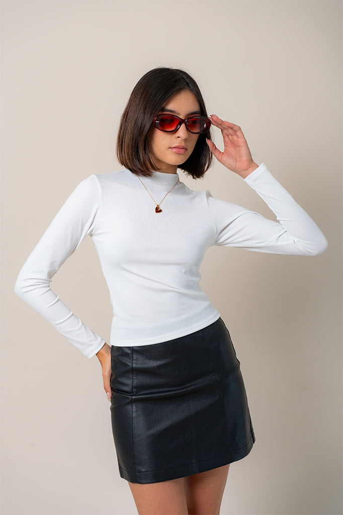 TOP CUELLO ALTO RIB T-F 8718.