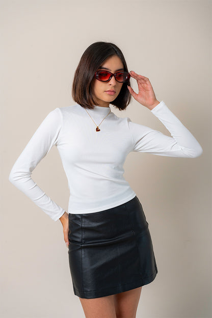 TOP CUELLO ALTO RIB T-F 8718.