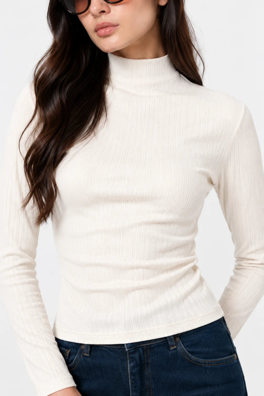 TOP CUELLO ALTO T-M 9089