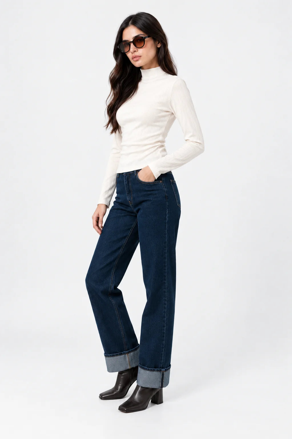 TOP CUELLO ALTO T-M 9089