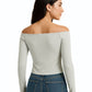 TOP HOMBROS DESCUBIERTOS CREMALLERA 6586