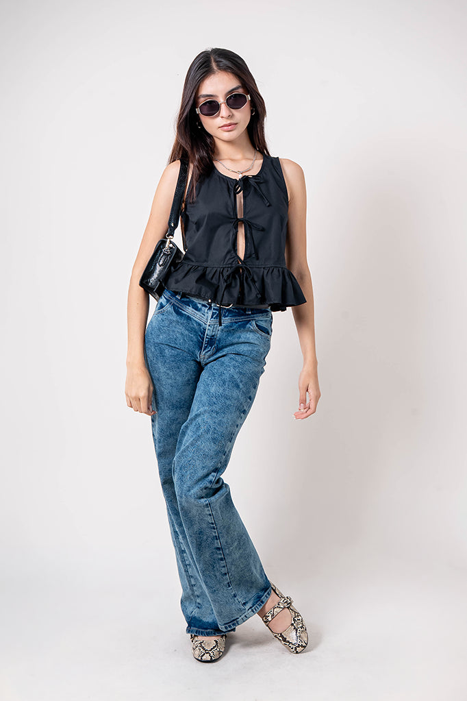 TOP LACE UP B-C 9764.