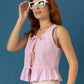 TOP LACE UP RAYAS B-C 7250