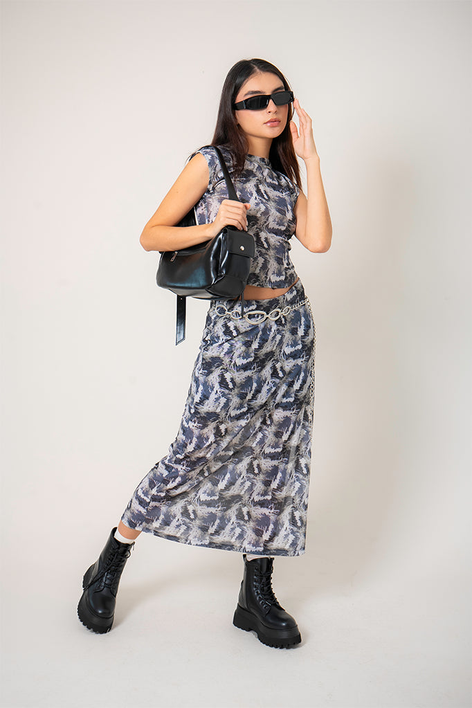 TOP MANGA CORTA MESH R-M 9174.