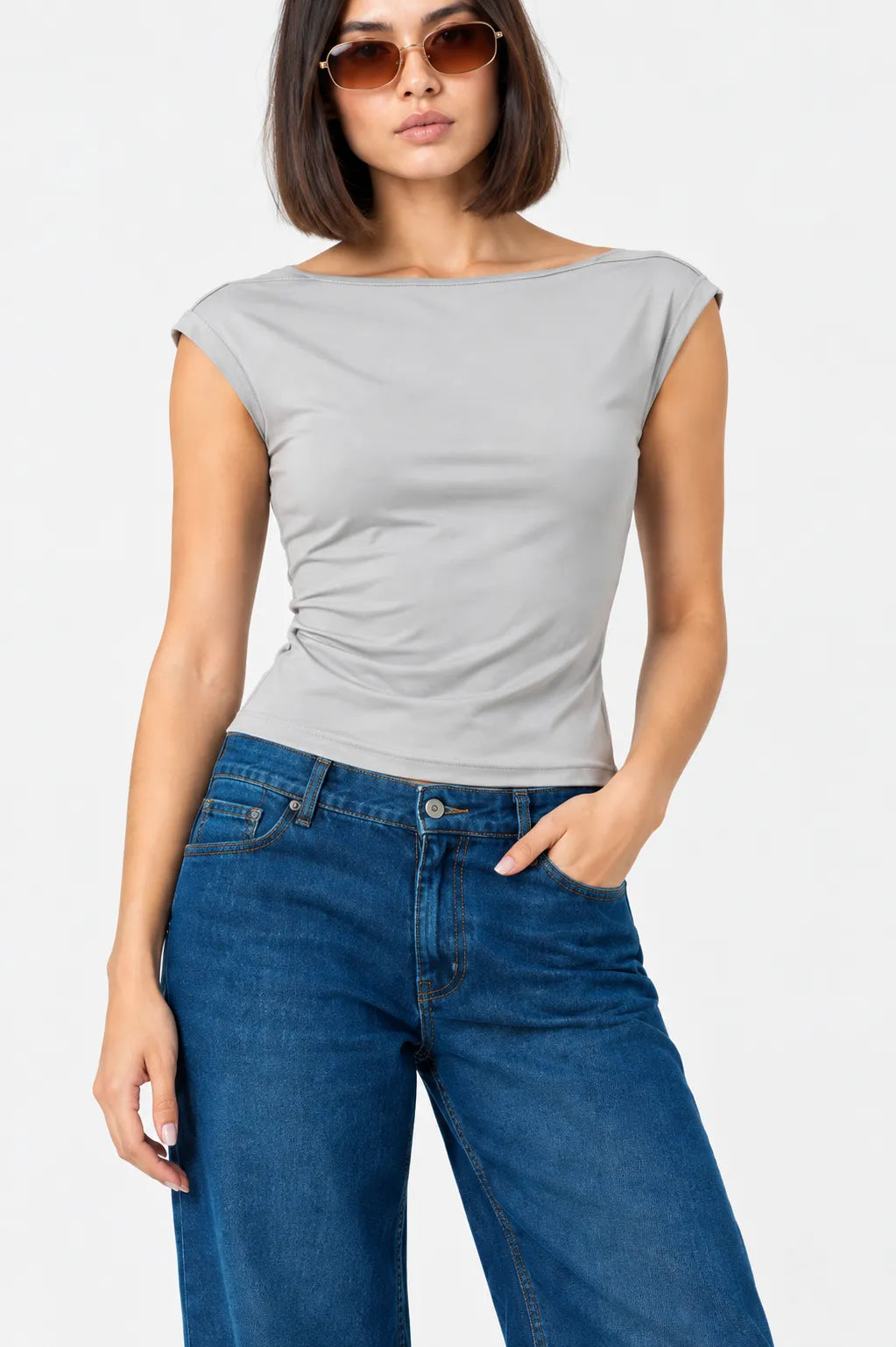 TOP MANGA CORTA T-M 9447