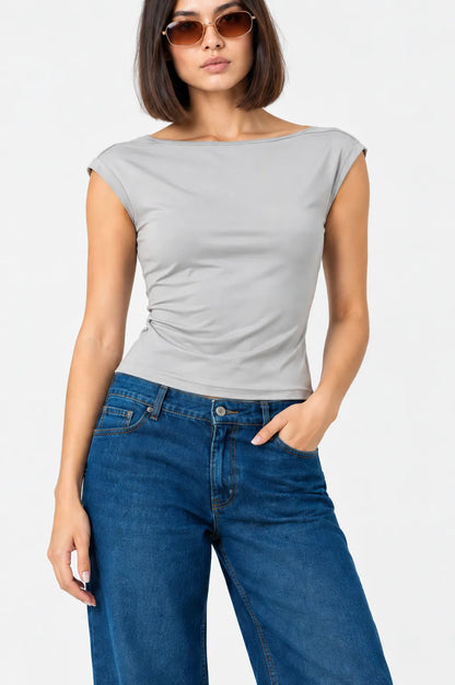 TOP MANGA CORTA T-M 9447