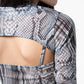 TOP MANGA LARGA MESH SNAKE G-C 8151.