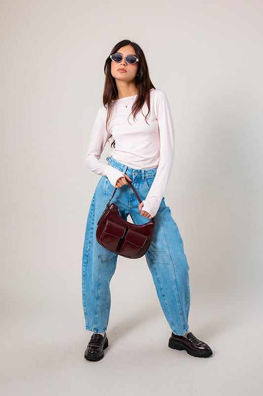 TOP MANGA LARGA T-M 9101.