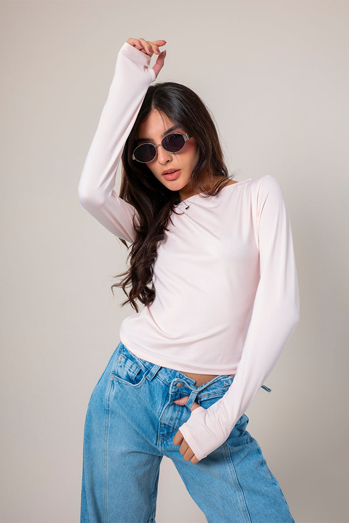 TOP MANGA LARGA T-M 9101.