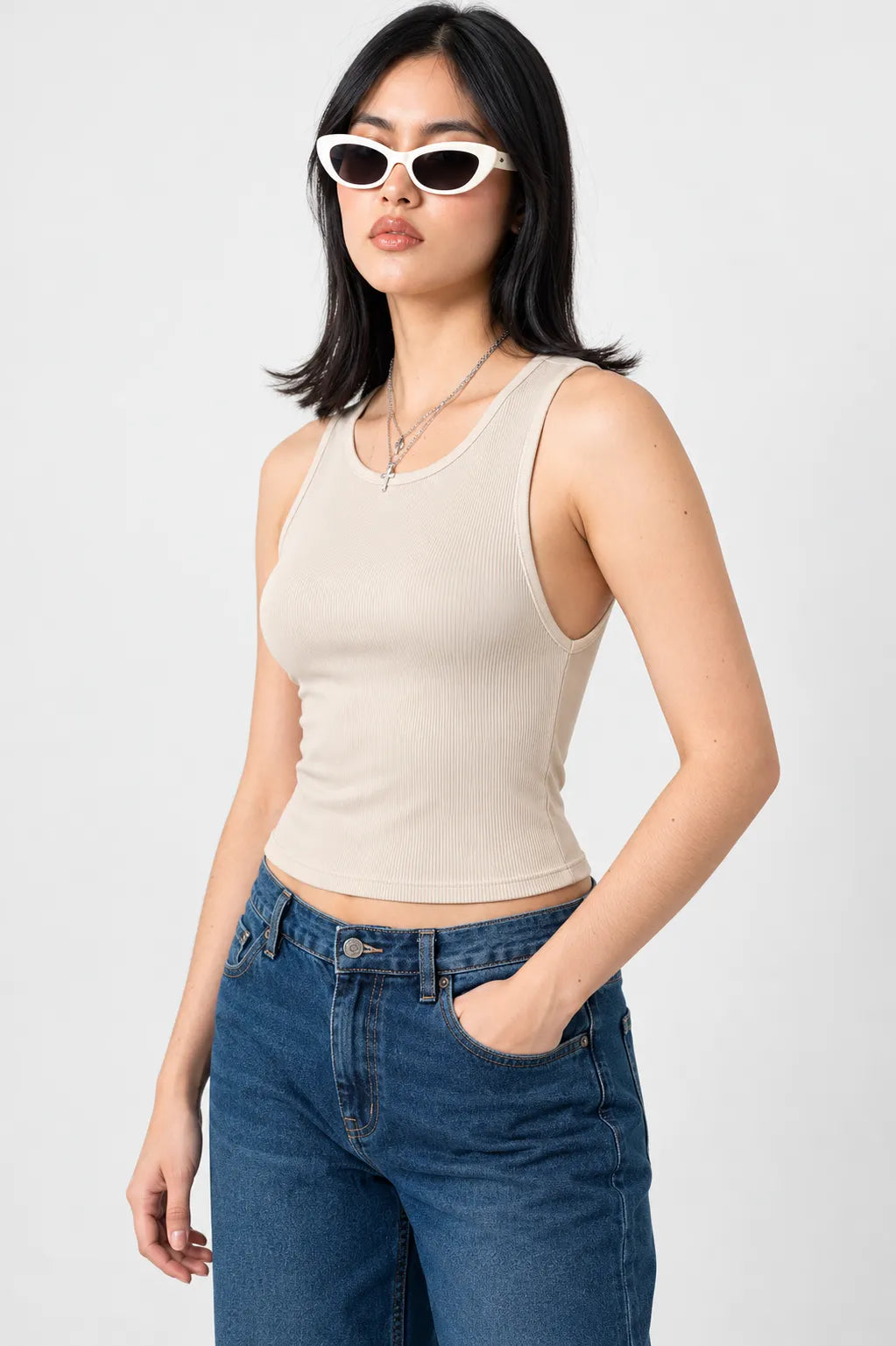 TOP SISA RIB T-M 8715