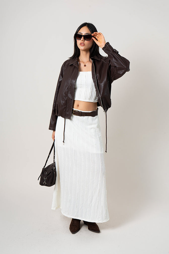 TOP STRAPLESS TEXTURA G-M 9152