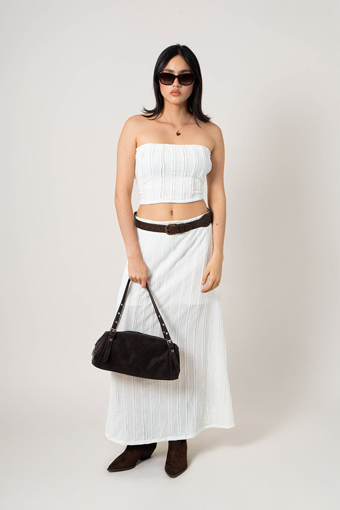 TOP STRAPLESS TEXTURA G-M 9152