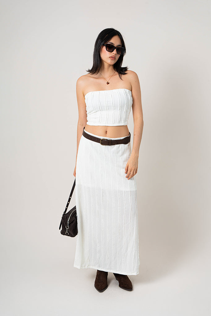 TOP STRAPLESS TEXTURA G-M 9152