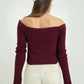 TOP TEJIDO OFF SHOULDER 7330