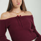 TOP TEJIDO OFF SHOULDER 7330