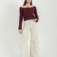 TOP TEJIDO OFF SHOULDER 7330