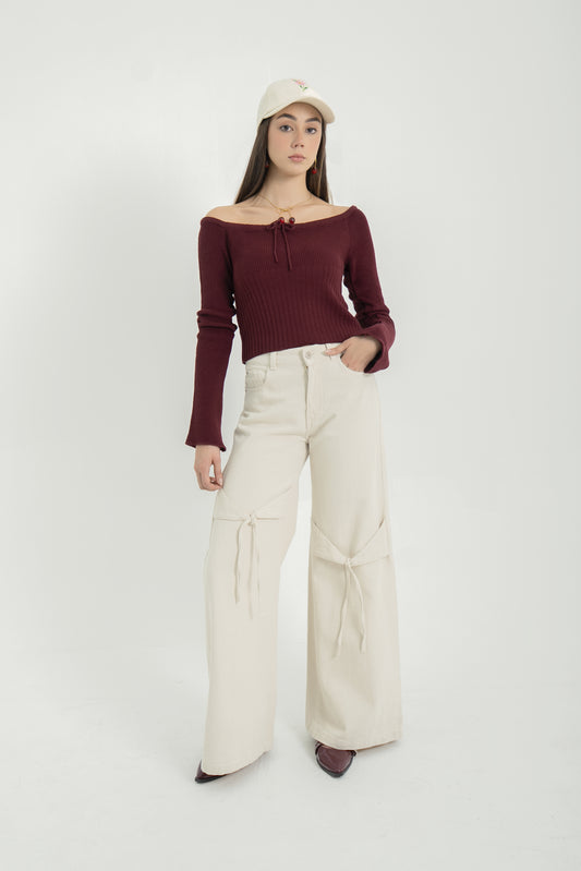 TOP TEJIDO OFF SHOULDER 7330