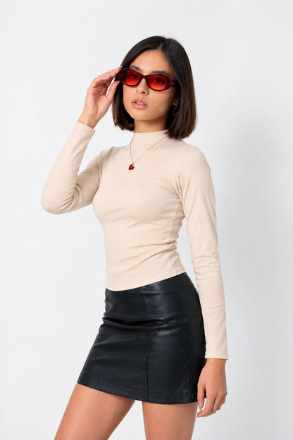 TOP CUELLO ALTO RIB T-F 8718