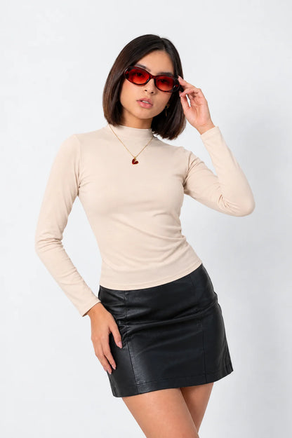 TOP CUELLO ALTO RIB T-F 8718