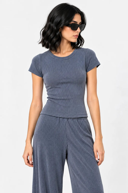 TOP MANGA CORTA T-M 8725