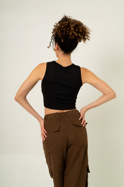 TOP RIB CUT OUT HARLOW