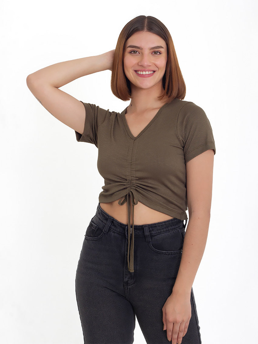 TOP RIB FATIMA TWO NEGRO